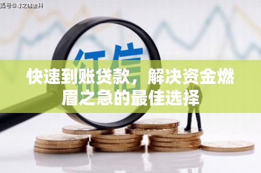 鹿城快速到账贷款，解决资金燃眉之急的最佳选择