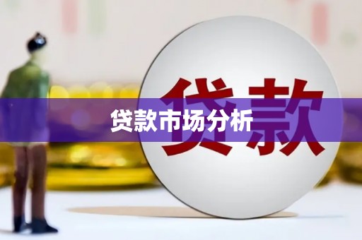 鹿城贷款市场分析