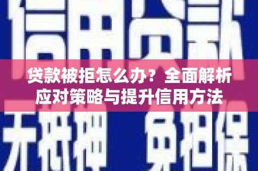 鹿城贷款被拒怎么办？全面解析应对策略与提升信用方法