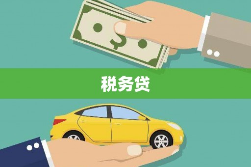 鹿城税务贷