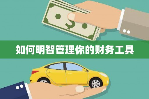 鹿城如何明智管理你的财务工具