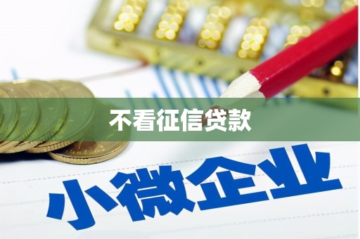 鹿城不看征信贷款