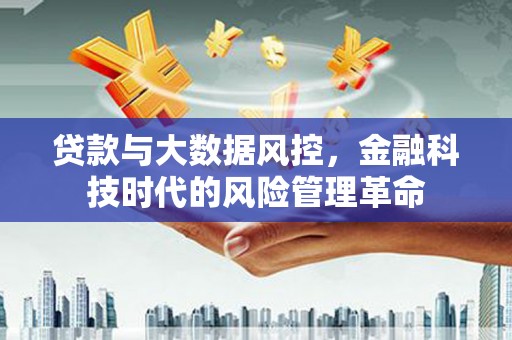 鹿城贷款与大数据风控，金融科技时代的风险管理革命