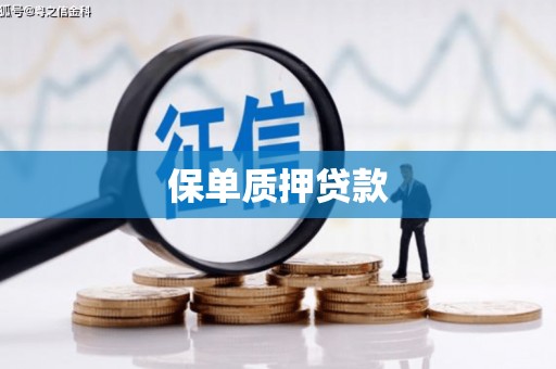 鹿城保单质押贷款