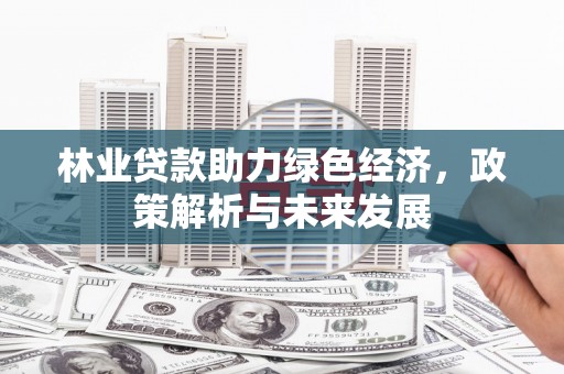 鹿城林业贷款助力绿色经济，政策解析与未来发展