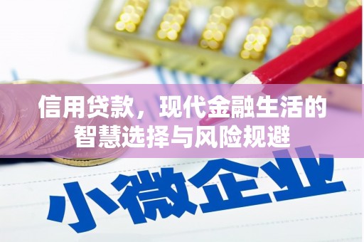 鹿城信用贷款，现代金融生活的智慧选择与风险规避