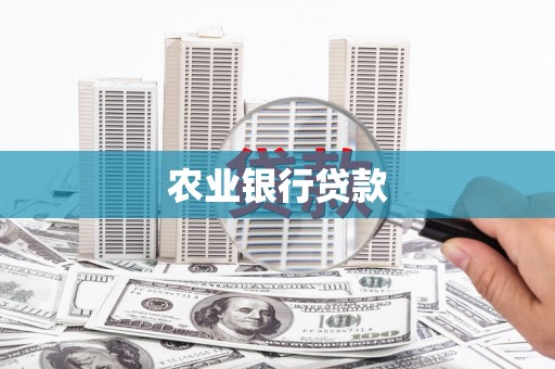 鹿城农业银行贷款
