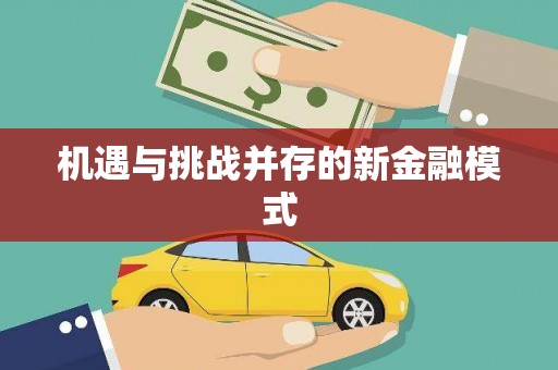 鹿城机遇与挑战并存的新金融模式