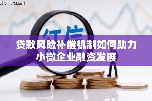 鹿城贷款风险补偿机制如何助力小微企业融资发展