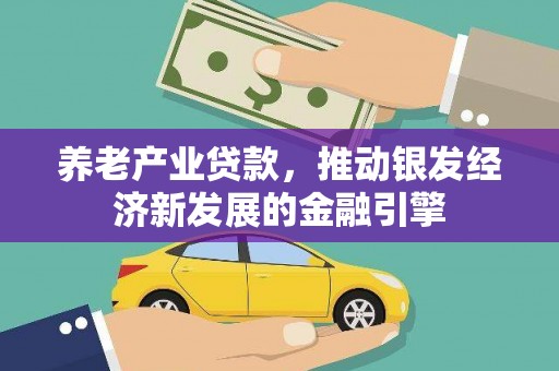 鹿城养老产业贷款，推动银发经济新发展的金融引擎
