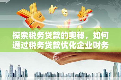 鹿城探索税务贷款的奥秘，如何通过税务贷款优化企业财务