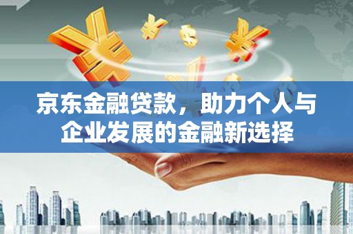 鹿城京东金融贷款，助力个人与企业发展的金融新选择