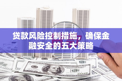 鹿城贷款风险控制措施，确保金融安全的五大策略