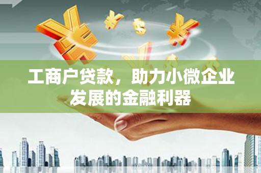 鹿城工商户贷款，助力小微企业发展的金融利器