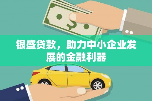 鹿城银盛贷款，助力中小企业发展的金融利器