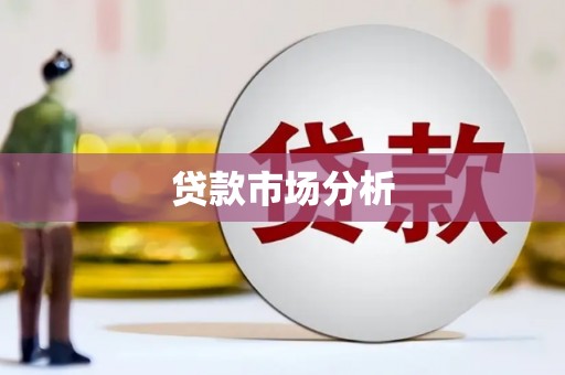 鹿城贷款市场分析