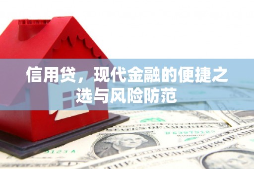 鹿城信用贷，现代金融的便捷之选与风险防范