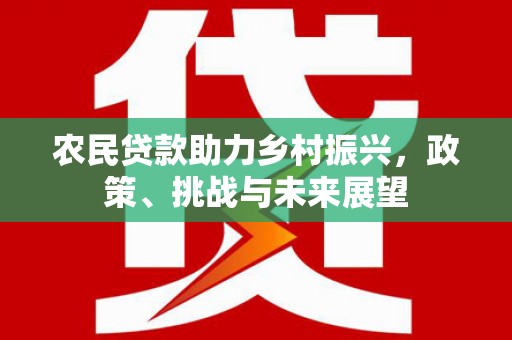 鹿城农民贷款助力乡村振兴，政策、挑战与未来展望