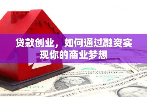 鹿城贷款创业，如何通过融资实现你的商业梦想