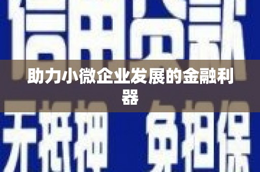 鹿城助力小微企业发展的金融利器