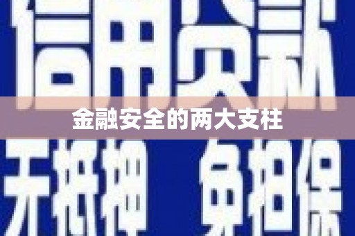 鹿城金融安全的两大支柱