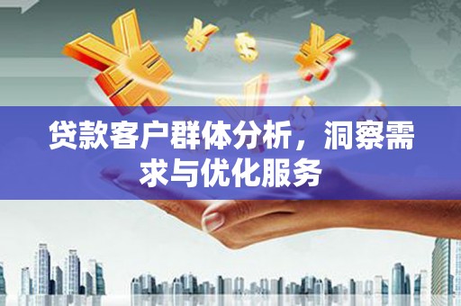 鹿城贷款客户群体分析，洞察需求与优化服务